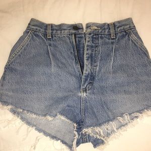 High waisted shorts